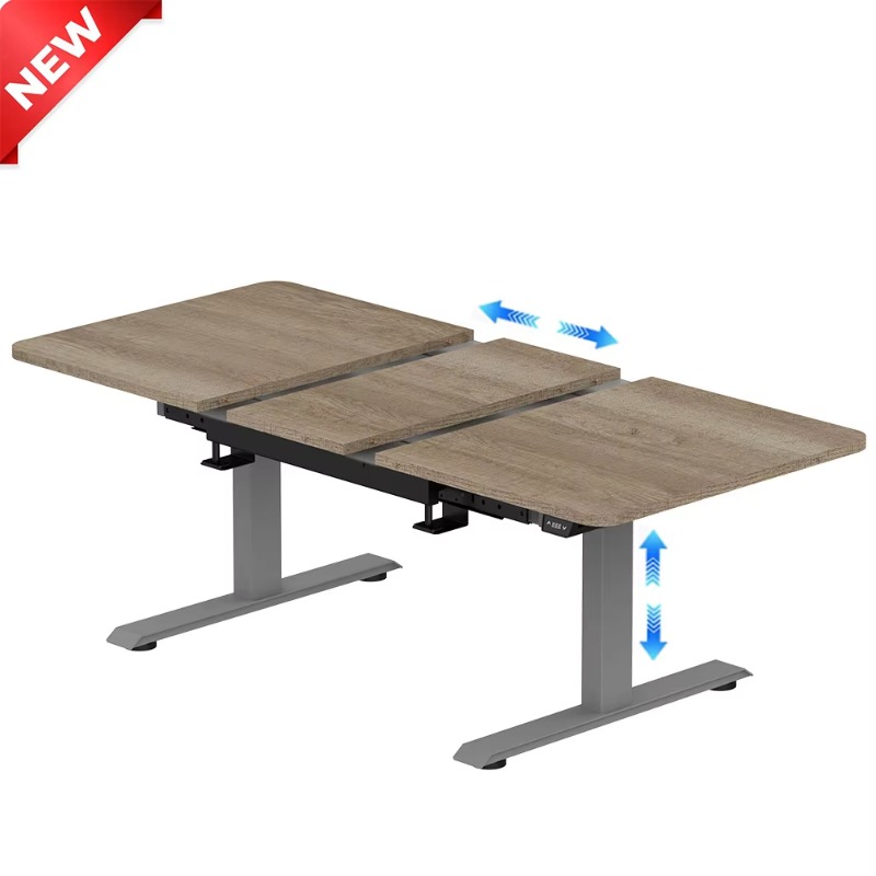 Office Furniture And Desks - 高さと幅が調整可能なデスクフレーム、デュアルモーター電動昇降式スタンディングデスク、シットスタンドデスク、高級オフィス家具