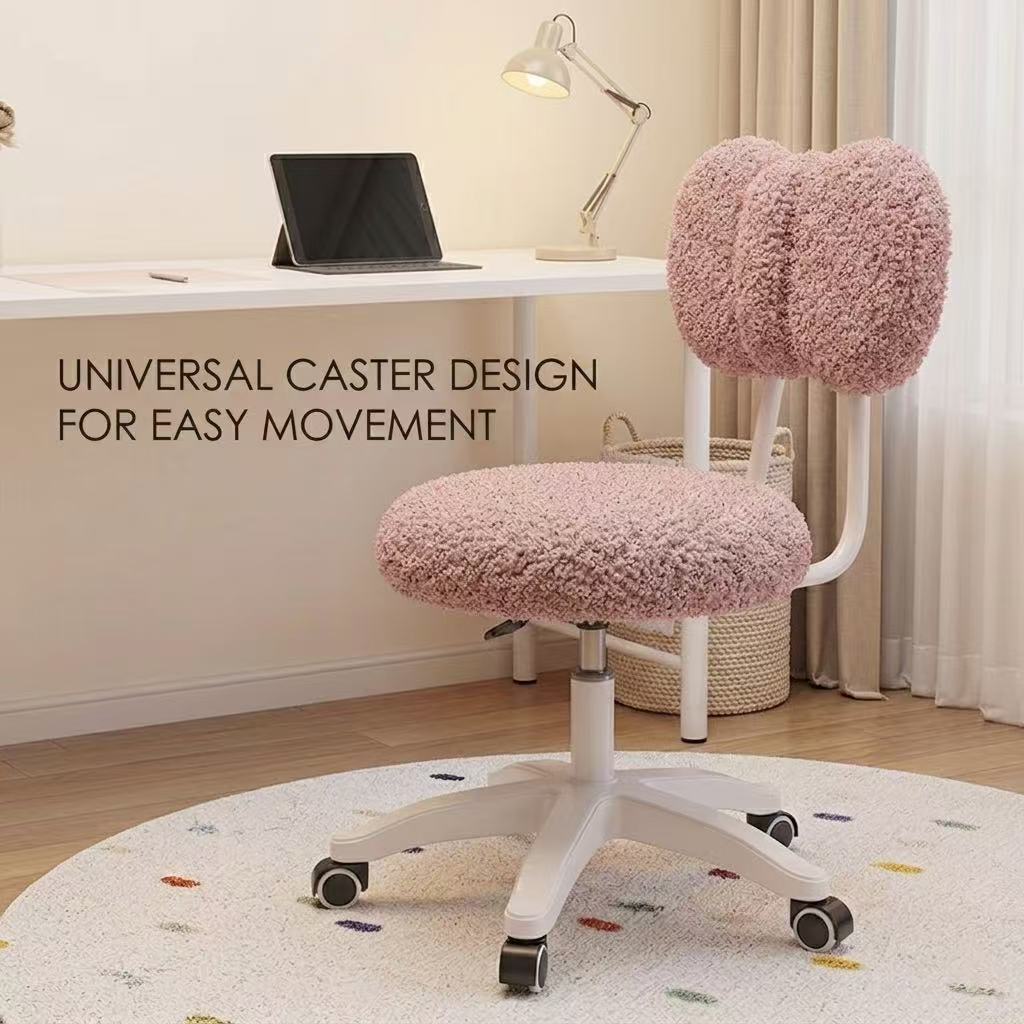 キュートなブークル素材の回転オフィスチェア360 °   回 - Office Furniture And Desks のレビューと価格