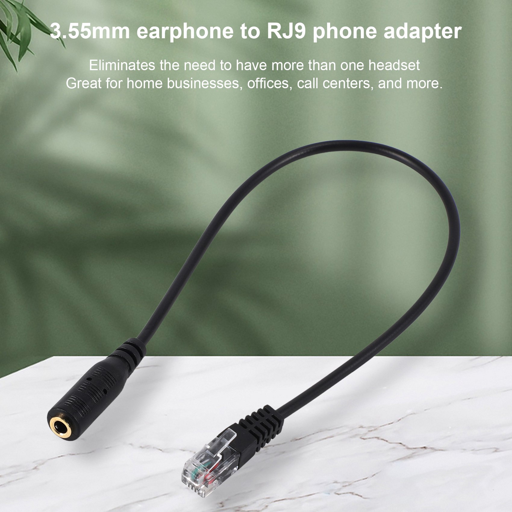 12月 - 3.5mm プラグジャックからヘッドセット用 R - Telephone Headset Office のレビューと価格