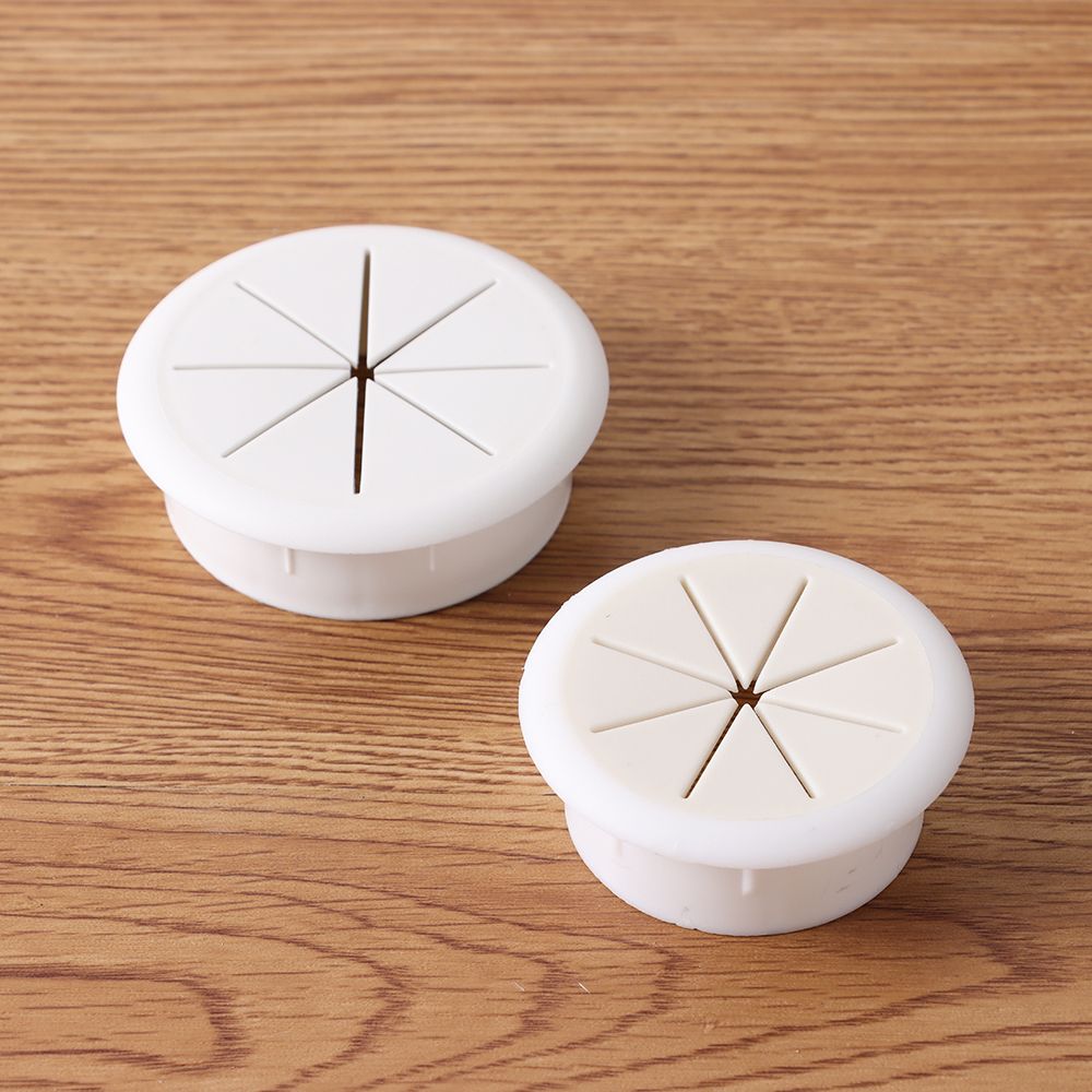 デスクワイヤーオーガナイザーケーブル穴カバー、オフィス家具ケ - Office Furniture And Desks のレビューと価格
