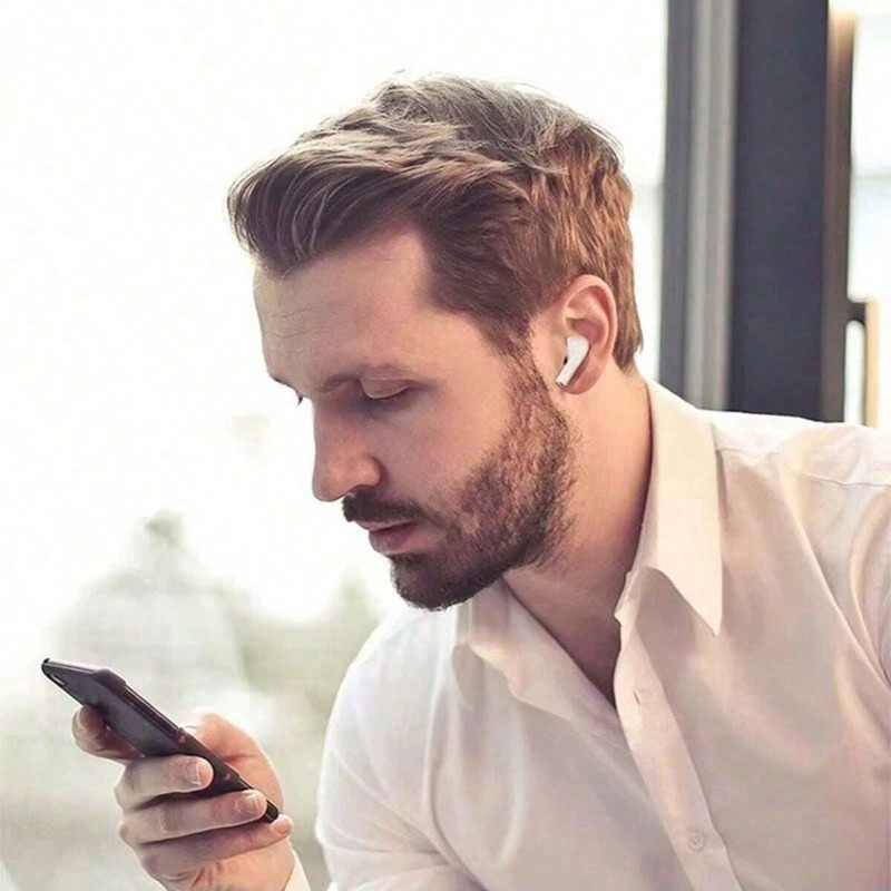 オリジナルワイヤレスイヤホン デュアルインイヤーヘッドホン  - Telephone Headset Office のレビューと価格