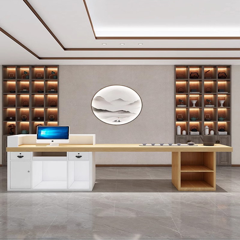 米国クラシック受付デスク美容室シニアデザインシンプル受付カウ - Office Furniture In Usa のレビューと価格