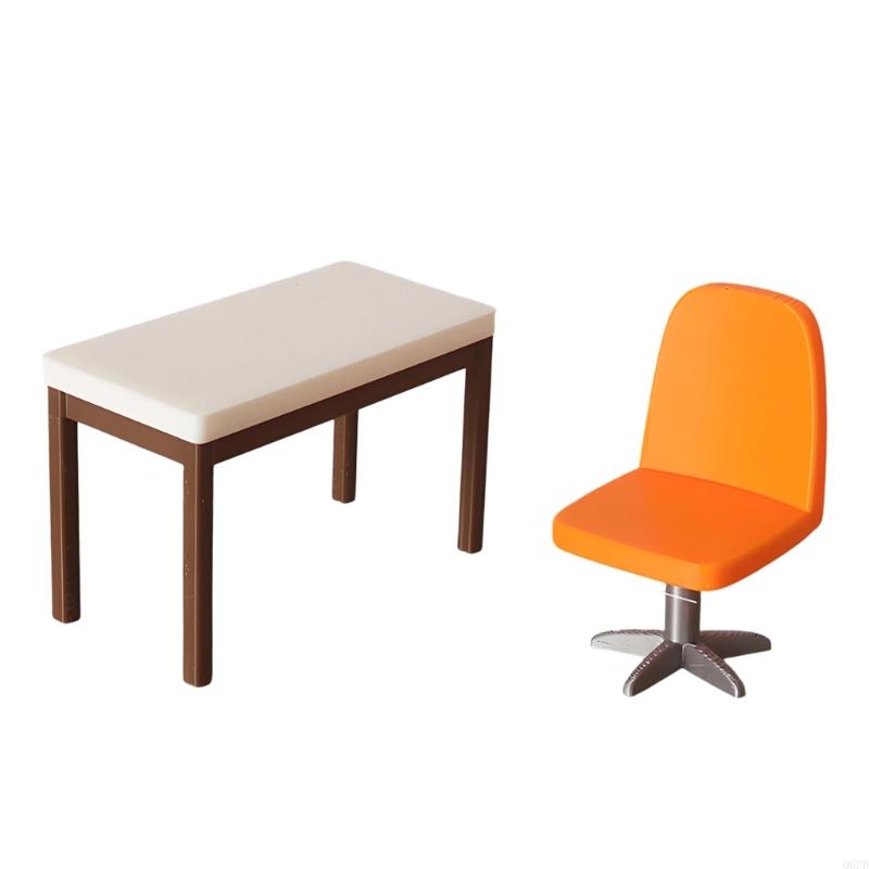 ミニオフィスシーンアクセサリー 2 ピースセットドールハウス - Office Furniture In Usa のレビューと価格