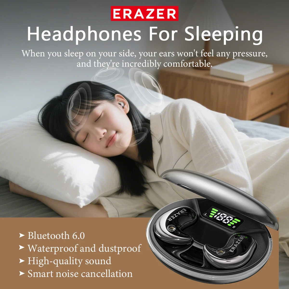 EARZER XF58 インイヤー型Bluetoothヘッド - Telephone Headset Office のレビューと価格
