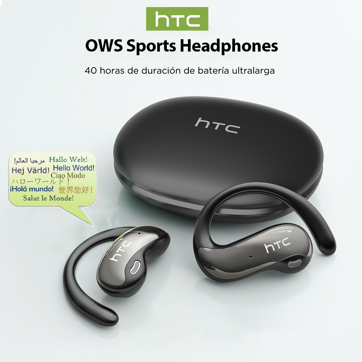 HTC NE19 Bluetooth イヤホン AI OWS - Telephone Headset Office のレビューと価格