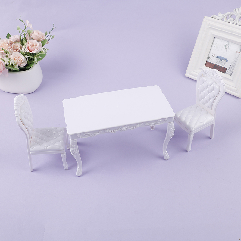 ドールハウス 1:6 キッチン家具 ダイニングテーブル 椅子 - Office Furniture And Desks のレビューと価格