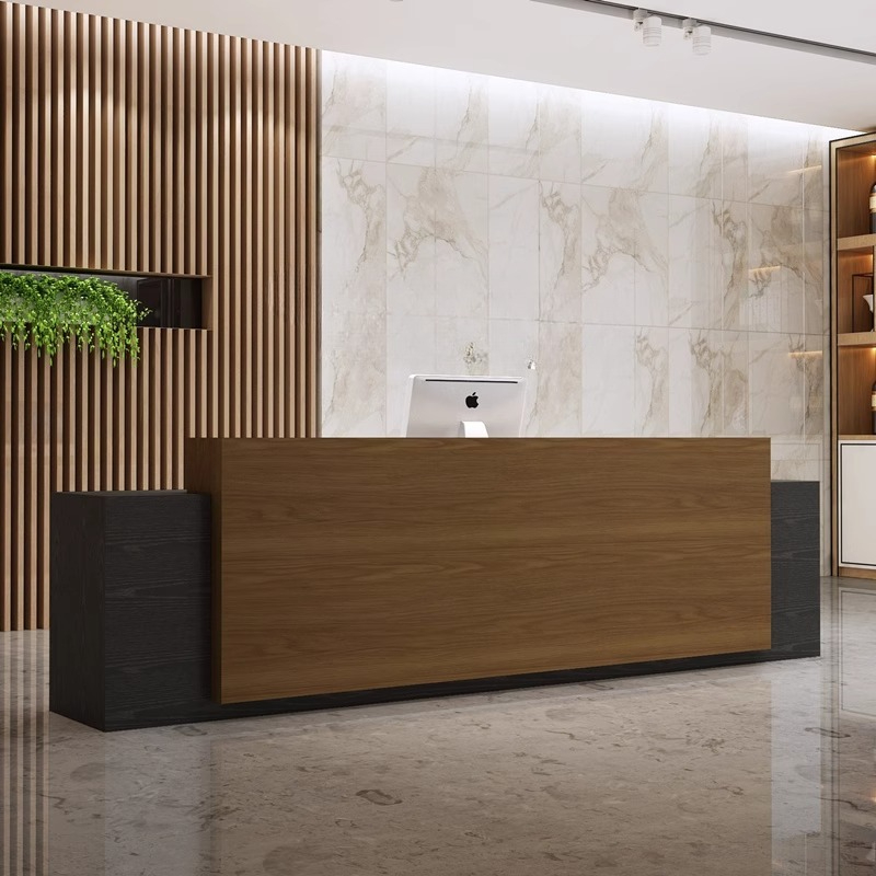 シンプルでクラシックな受付デスク、美容サロン、シニアデザイン - Office Furniture In Usa のレビューと価格
