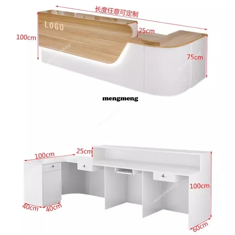 H132 ストレージラグジュアリーレセプションデスクシニアカ - Office Furniture In Usa のレビューと価格